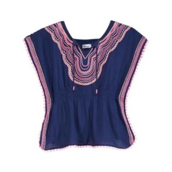 Epic Threads Embroider Caftan Top GL XL - Picture 1 of 9